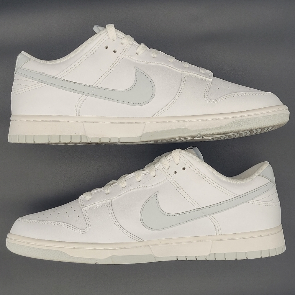 Nike Dunk Low Retro White Pure Platinum Men's Size 11.5 - Gently Used, Like New - Picture 4 of 16